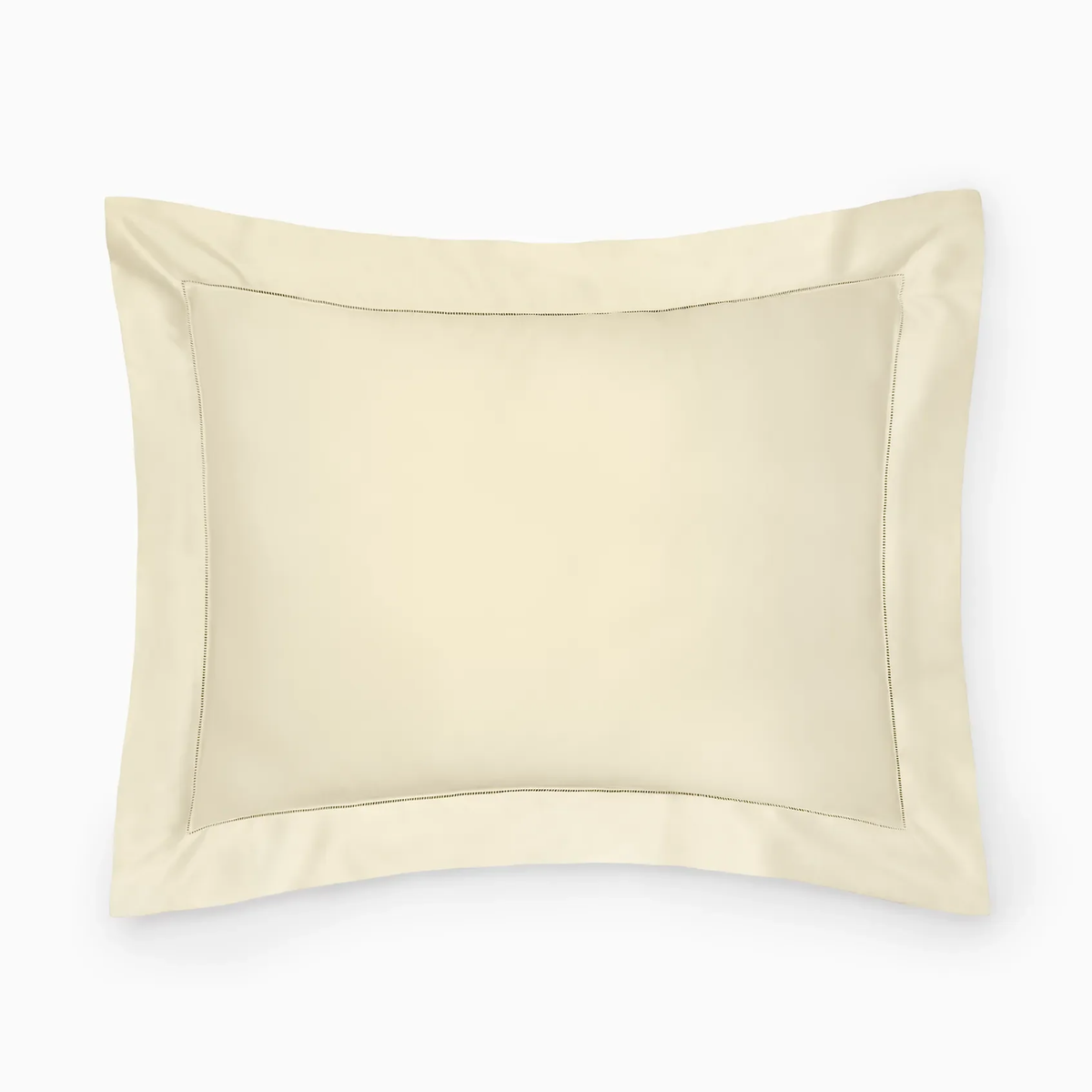 Sham Silo of Sferra Ariel Bedding in Parchment
