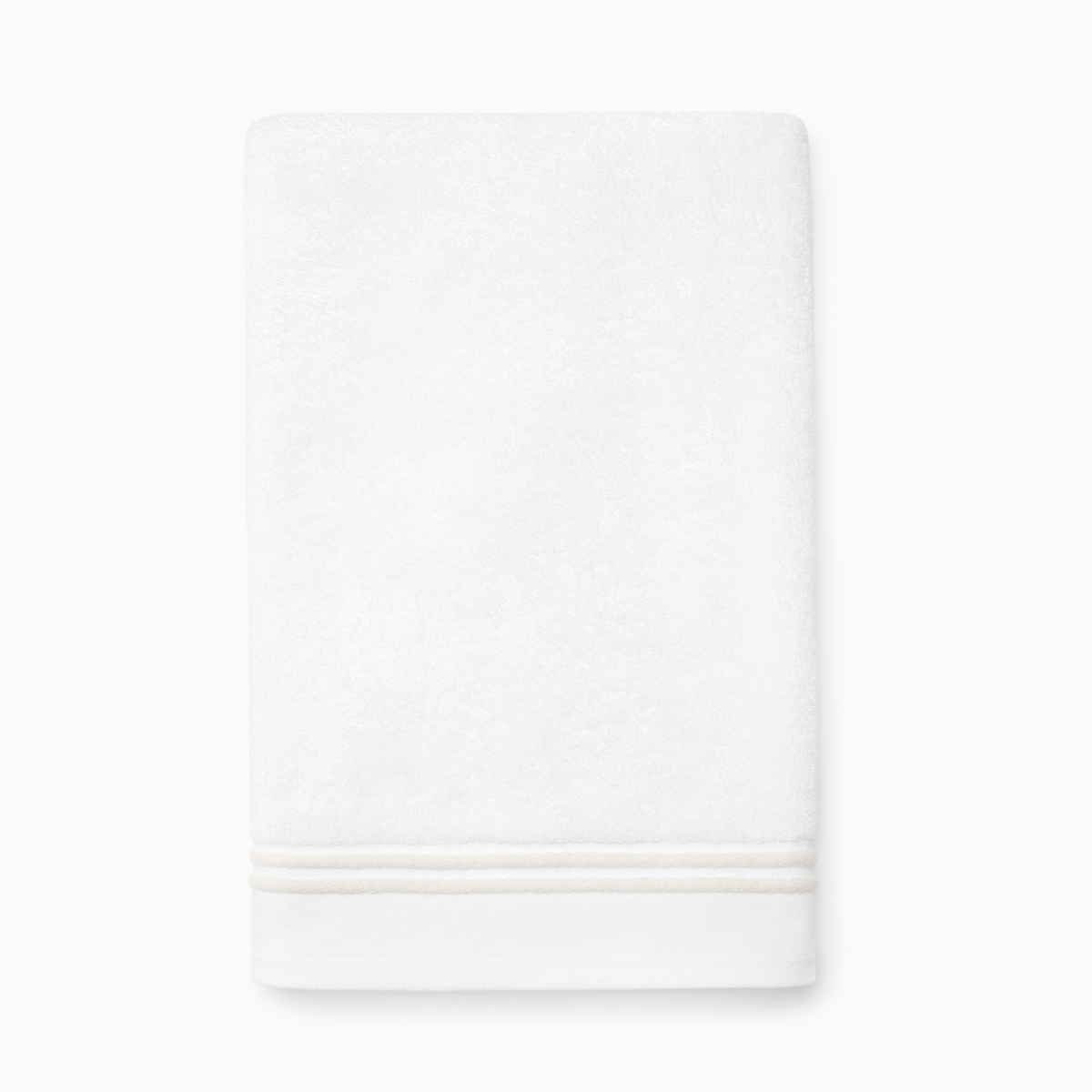 Silo of Sferra Aura Nuova Hand Towel in White and Ivory