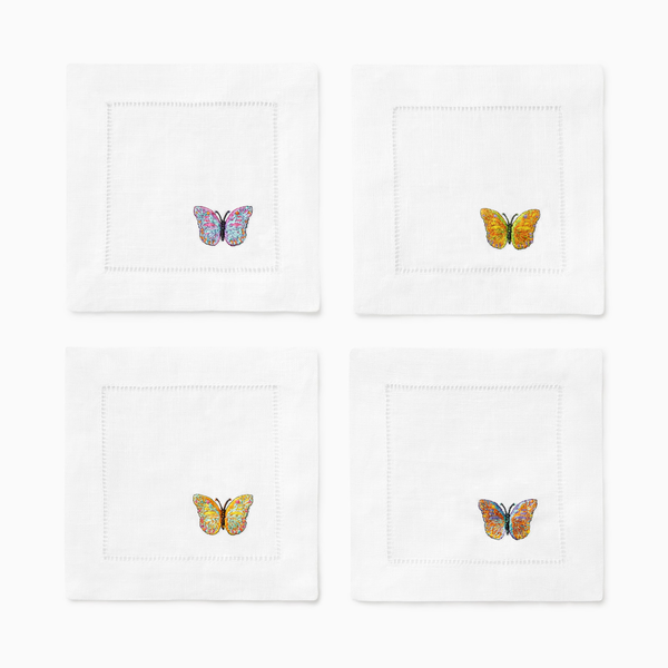Sferra Bordano Cocktail Napkins - Multi