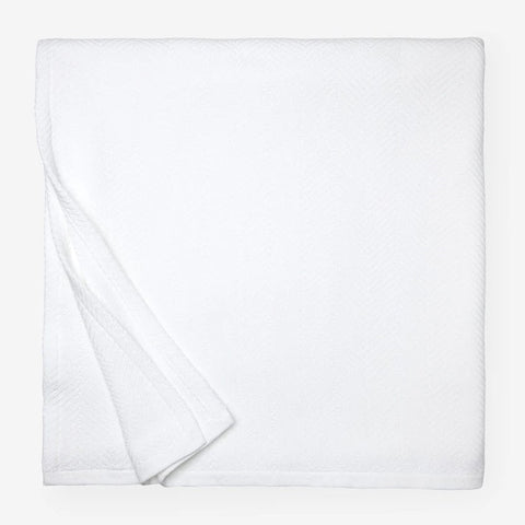 Sferra Camilo Blanket - White/White featured image