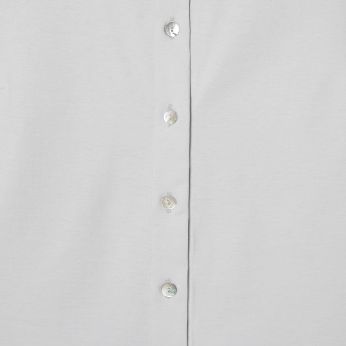 Buttons Closeup of Tin  Sferra Caricia Buttoned Tank Top