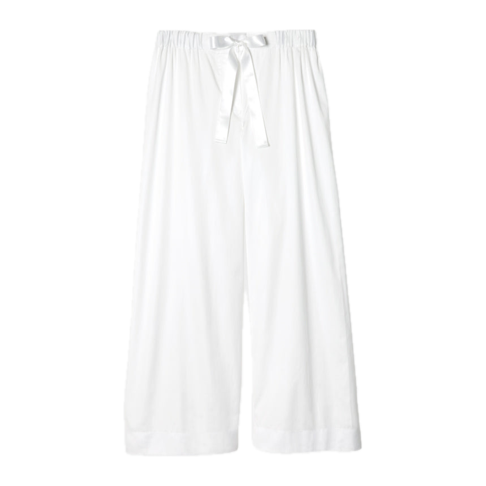 White Sferra Caricia Pant Against a White Background