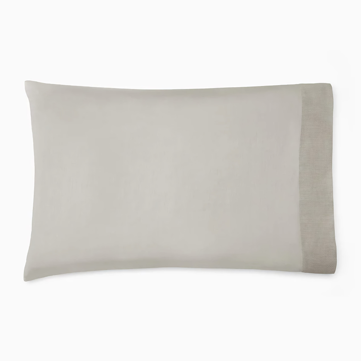 Pillowcase Silo of Sferra Carlotta Bedding in Color Grey