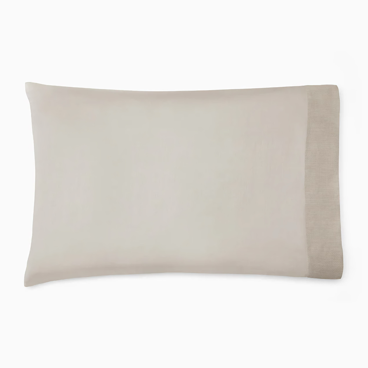 Pillowcase Silo of Sferra Carlotta Bedding in Color Taupe