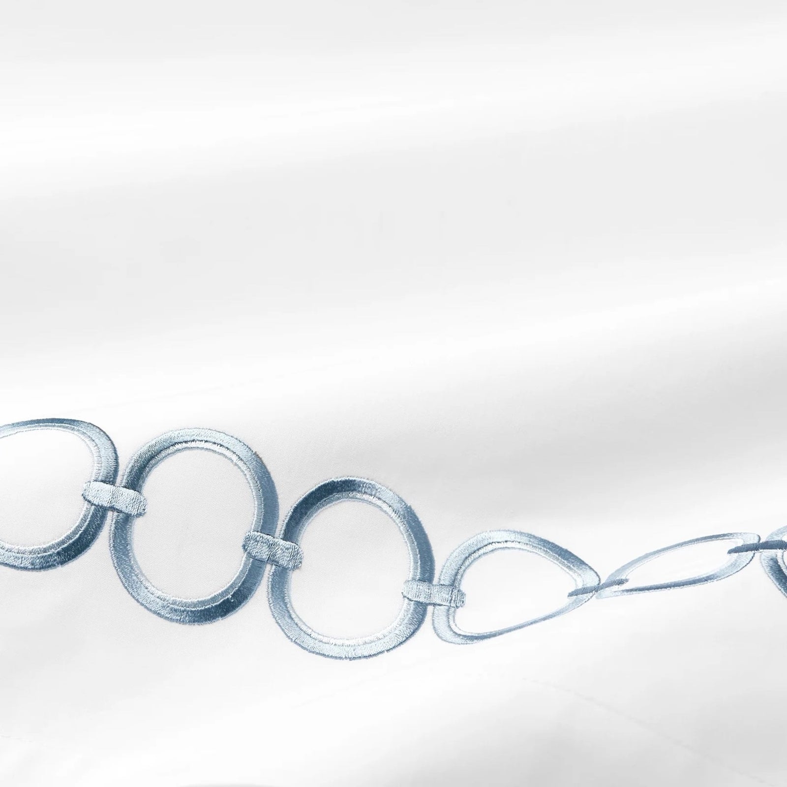 Stack of Sferra Catena Bedding Fine Limen in Fall 2025 colors