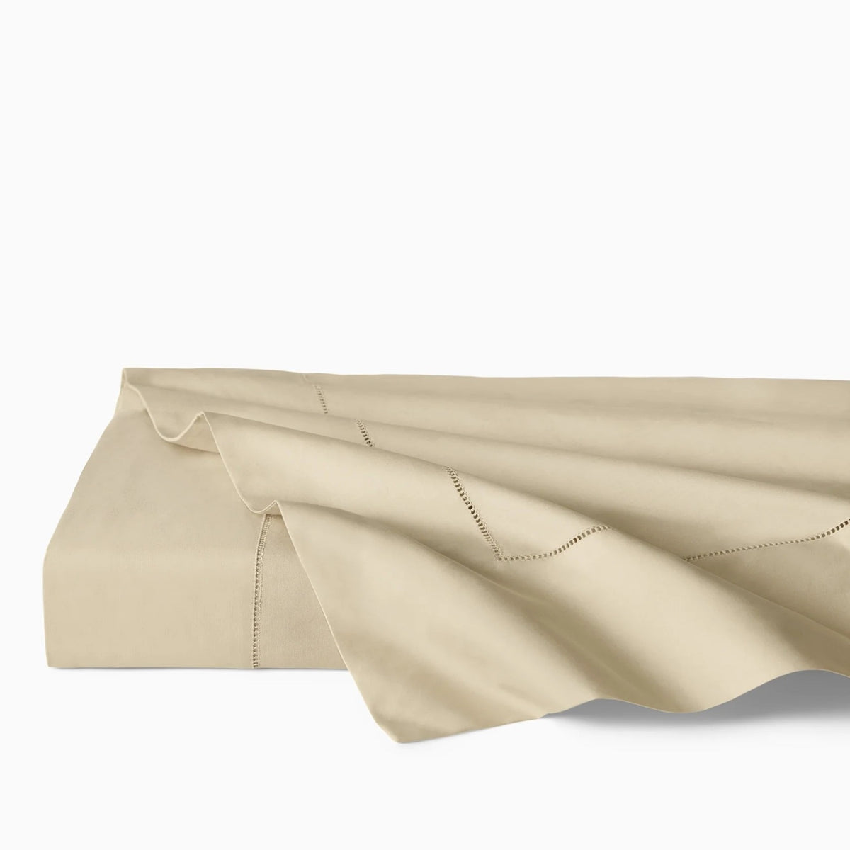 Flat Sheet of Sferra Celeste Bedding Collection in Color Sand