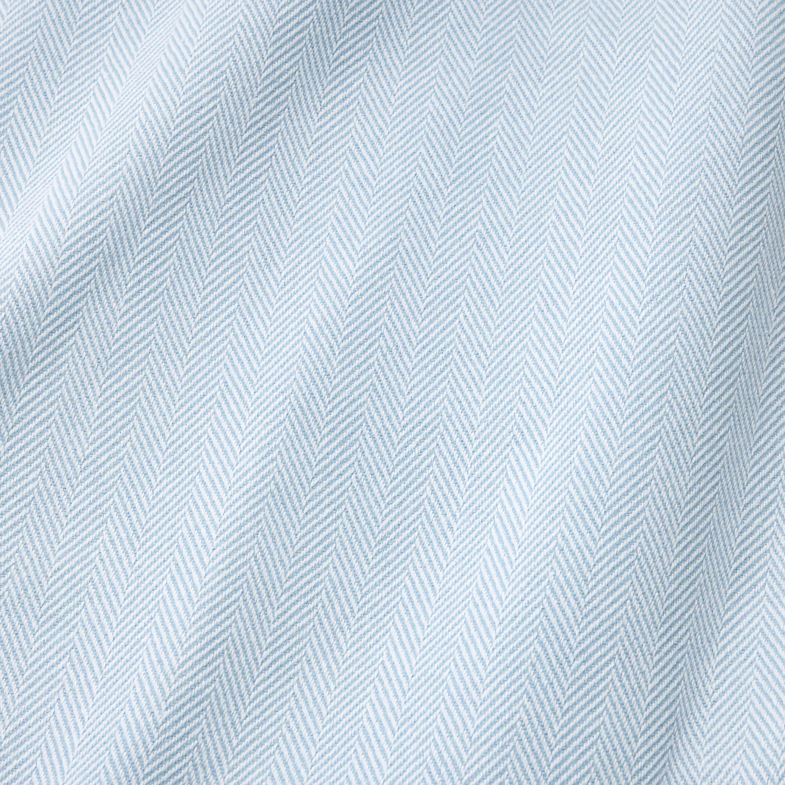 Folded Sferra Celine Throw Blanket in White and Sea