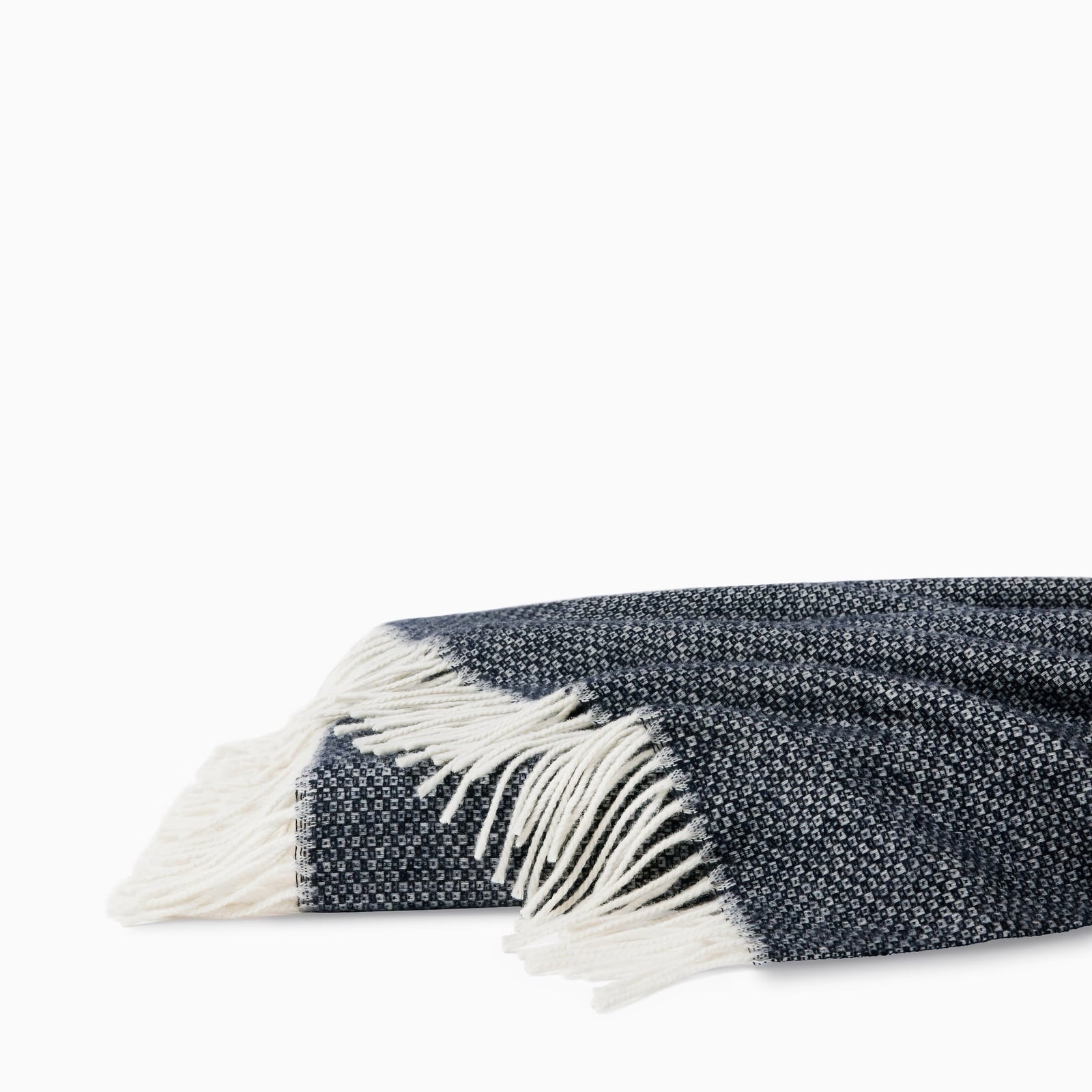 Sferra Cervino Throw in Navy
