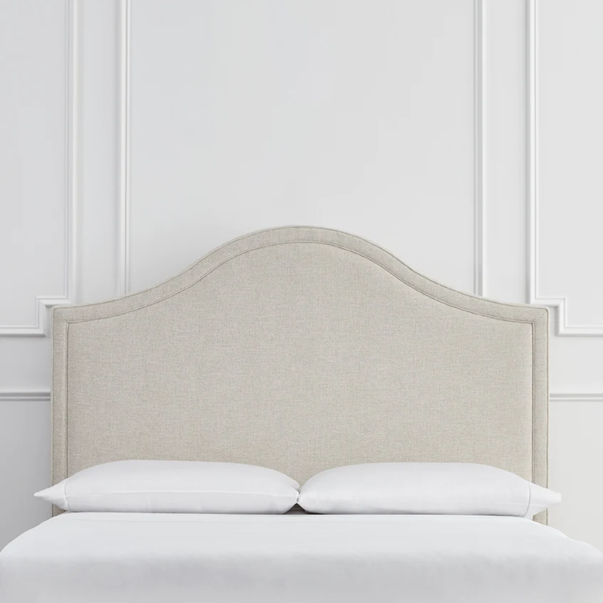 Headboard Front View of Sferra Charlotte Upholstered Bed
