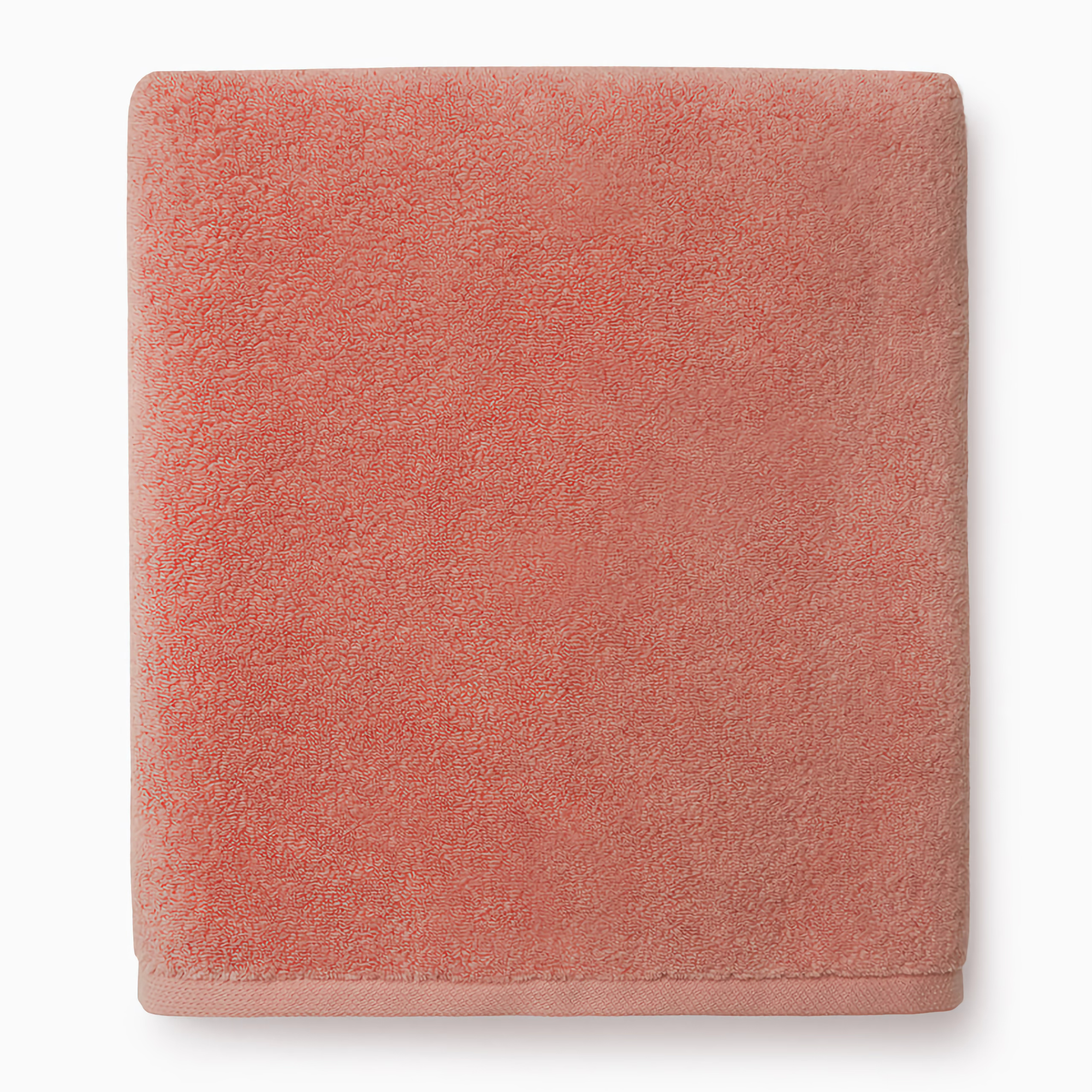 Coral Bath Sheet from Sferra Cielo Bath Collection