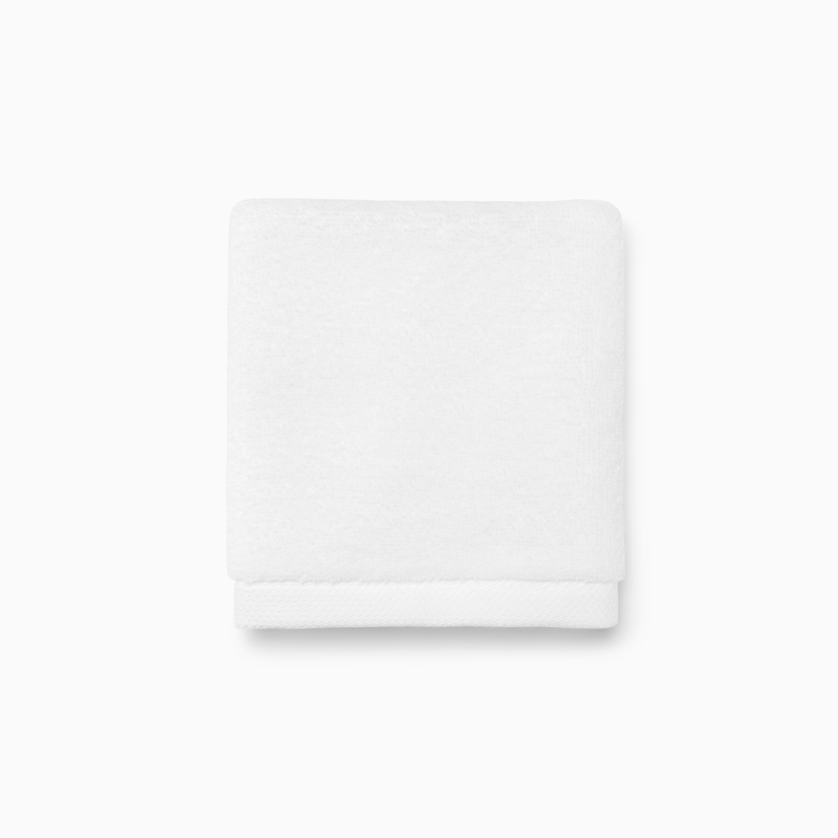 White Wash Cloth from Sferra Cielo Bath Collection