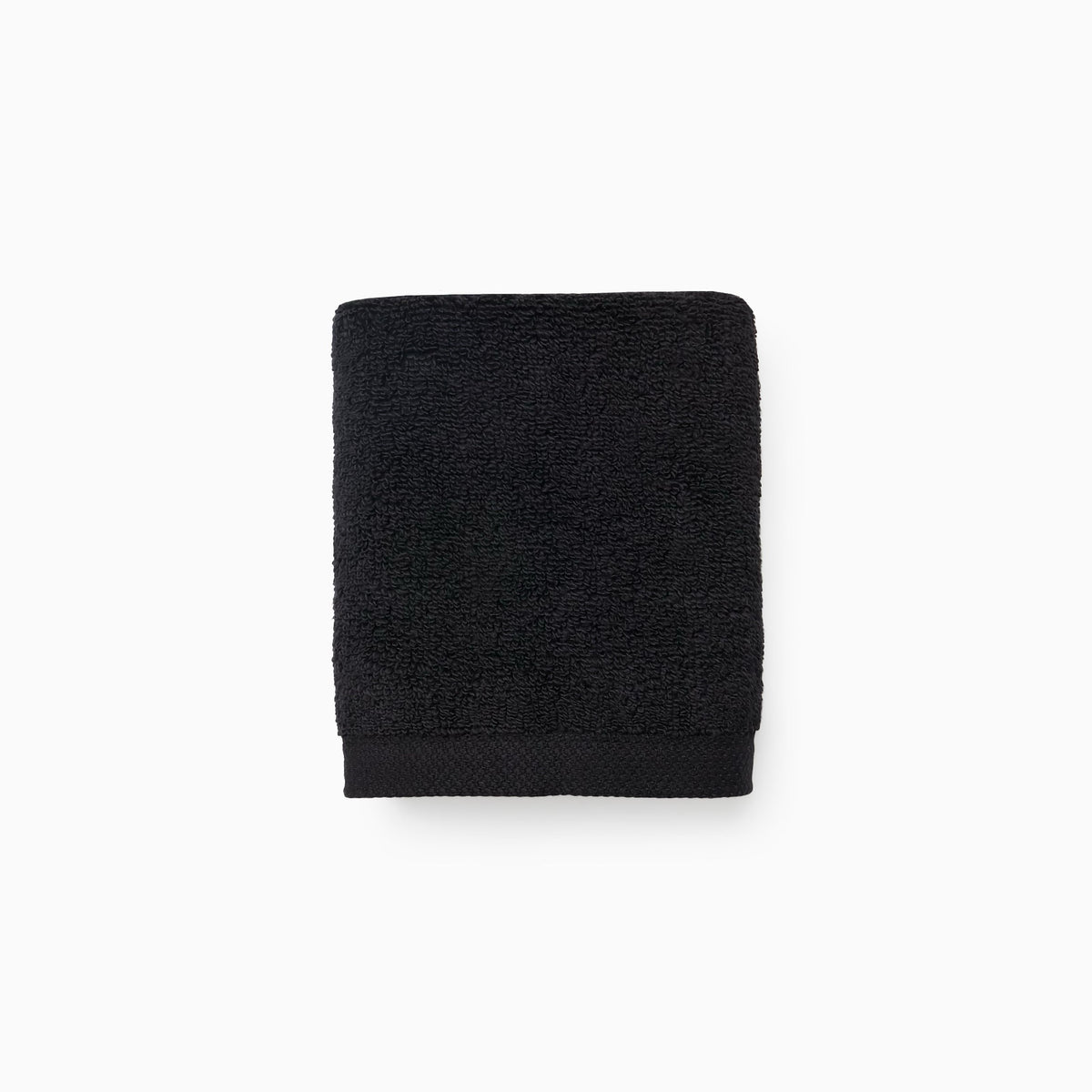 Sferra Cielo Wash Cloth in Black