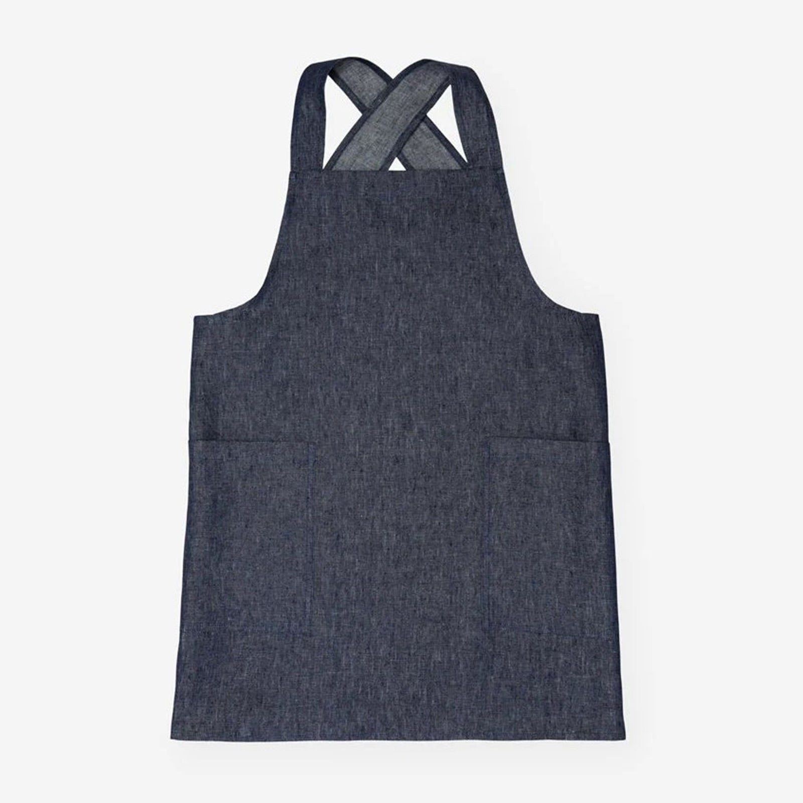 Sferra Cuoco Apron with Bag in Denim Color