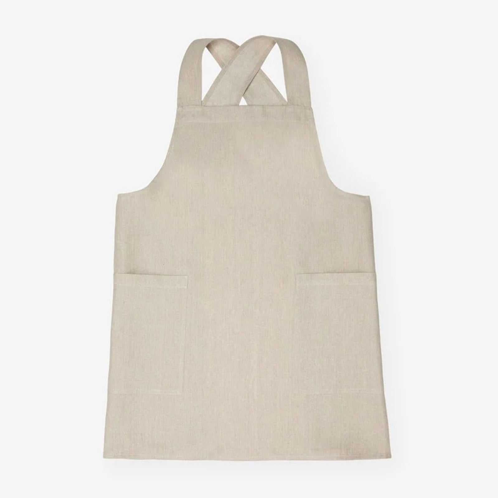 Sferra Cuoco Apron with Bag in Natural Color