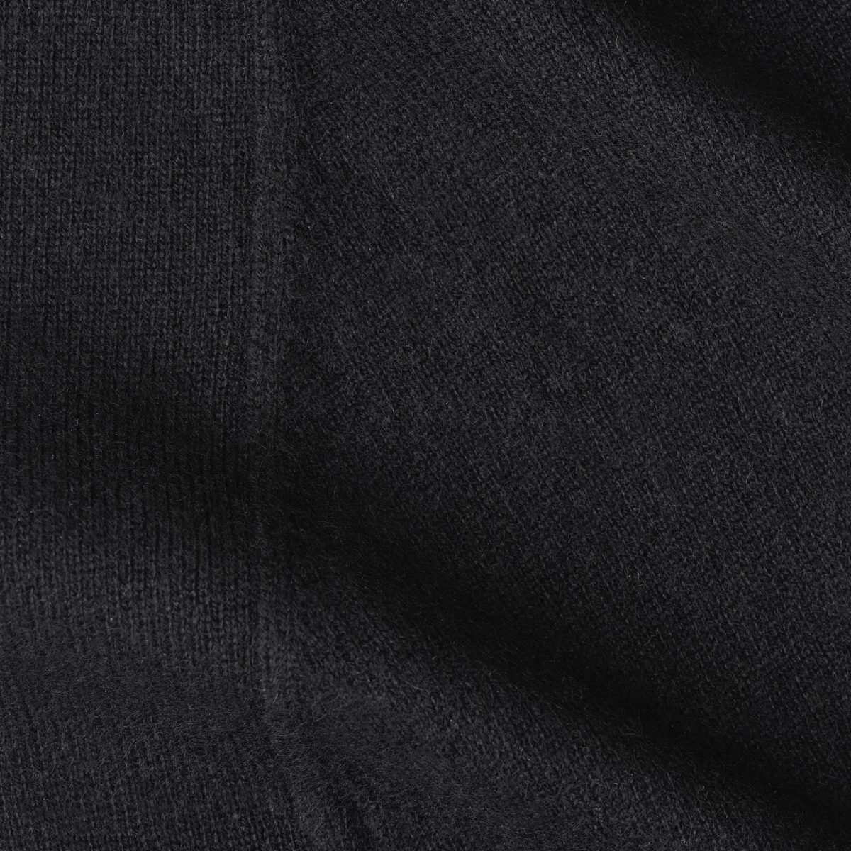 Fabric Closeup of Sferra Donna Cashmere Robe in Black Color