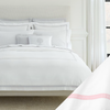 Sferra Estate Bedding - White/Carnation featured image