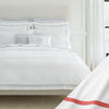 Sferra Estate Bedding - White/Persimmon featured image