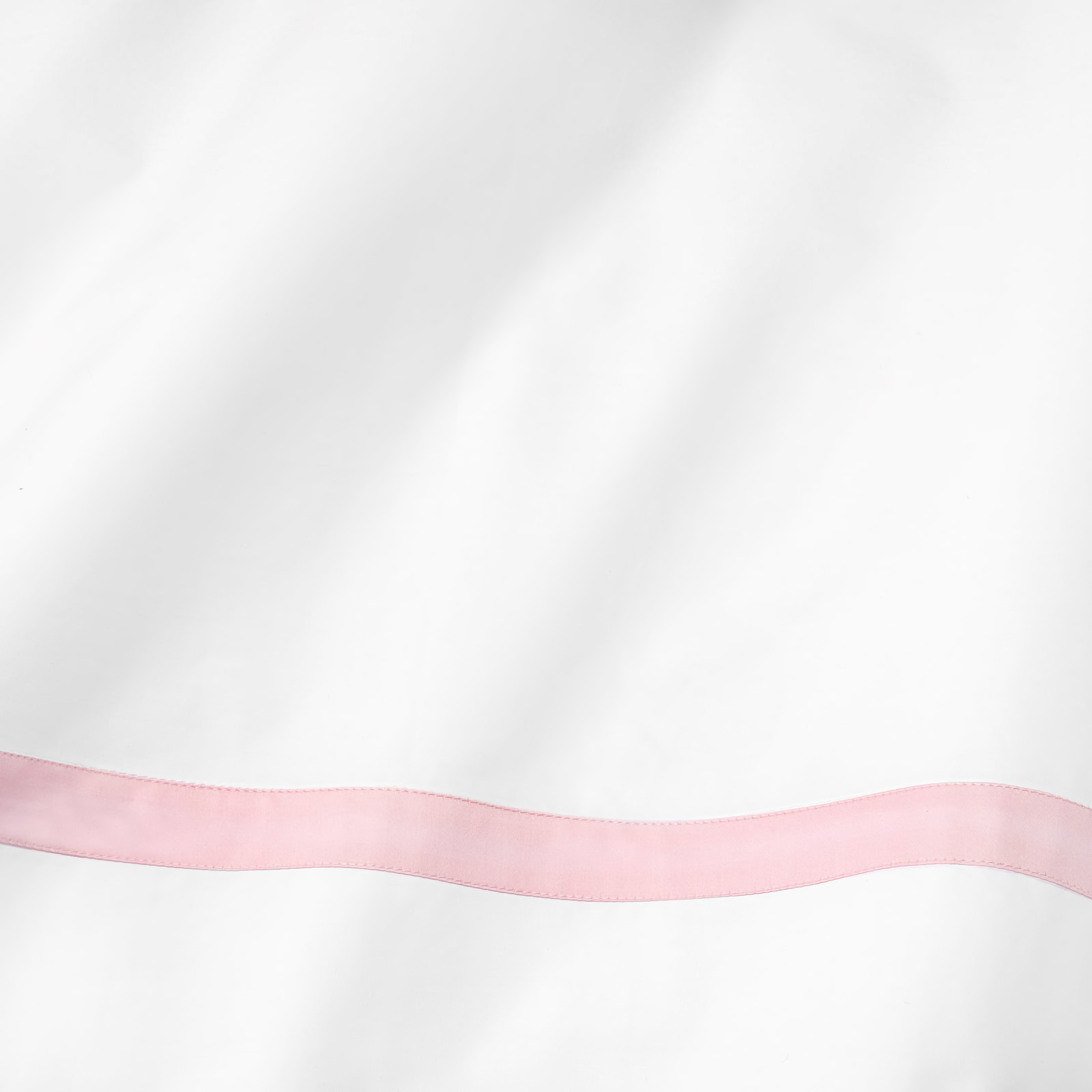 Sferra Estate Bedding with White and Carnation Swatch