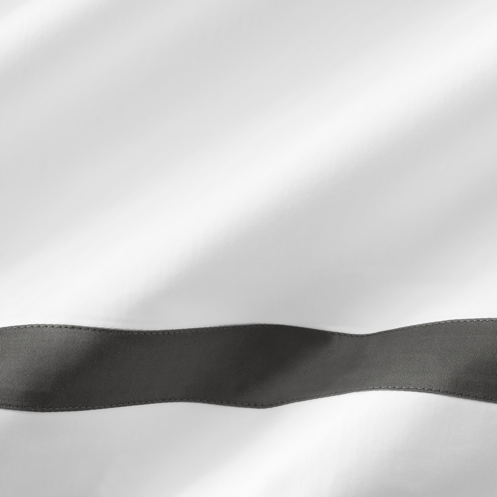 Sferra Estate Bedding with White and Charcoal Swatch