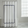 Sferra Estate Shower Curtain - White/Navy featured image
