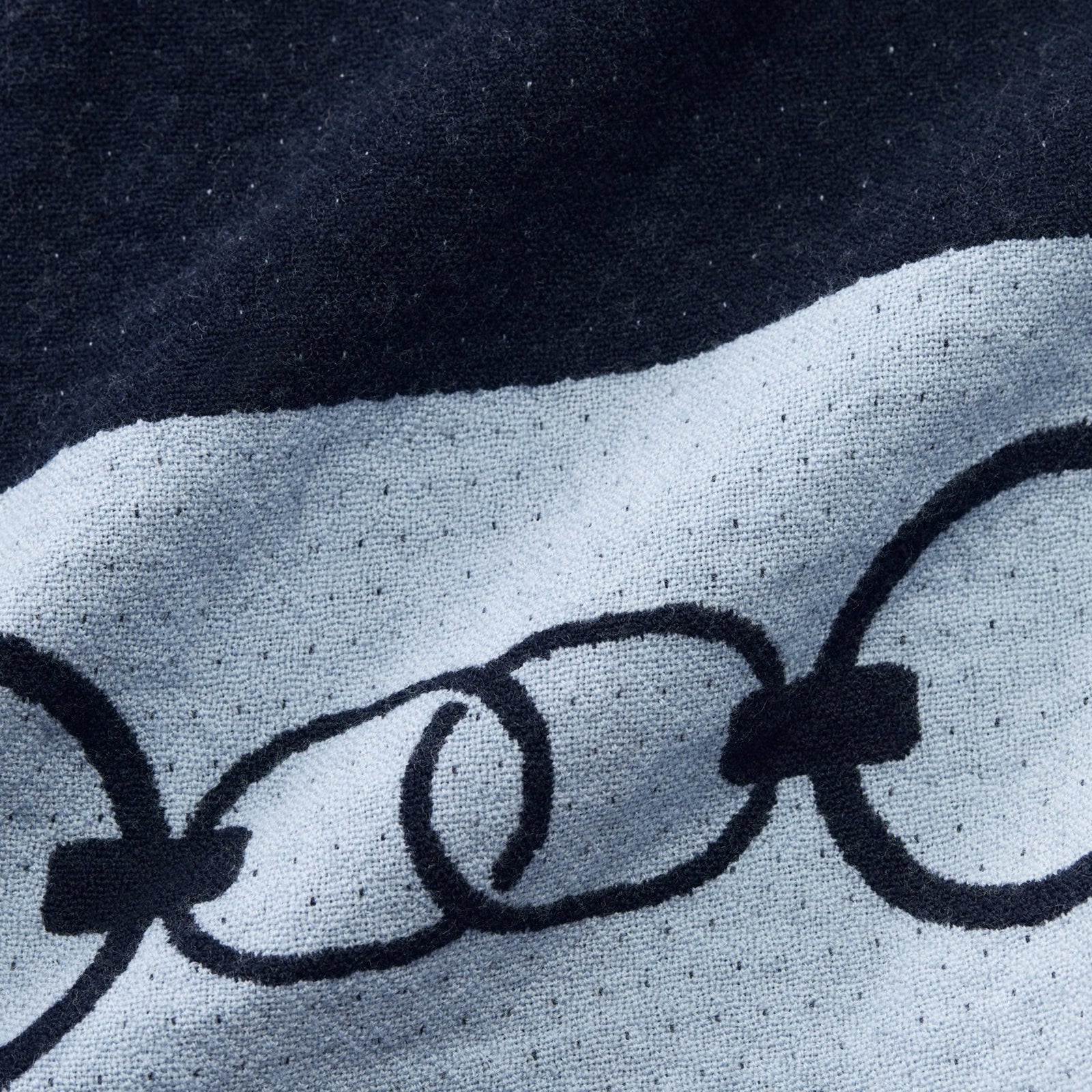 Silo of Sferra Eterna Throw Blanket in Navy Color