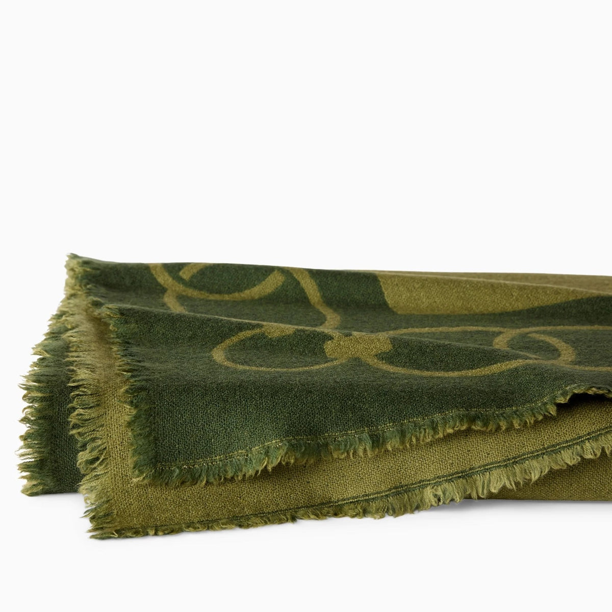 Silo of Sferra Eterna Throw Blanket in Willow Color