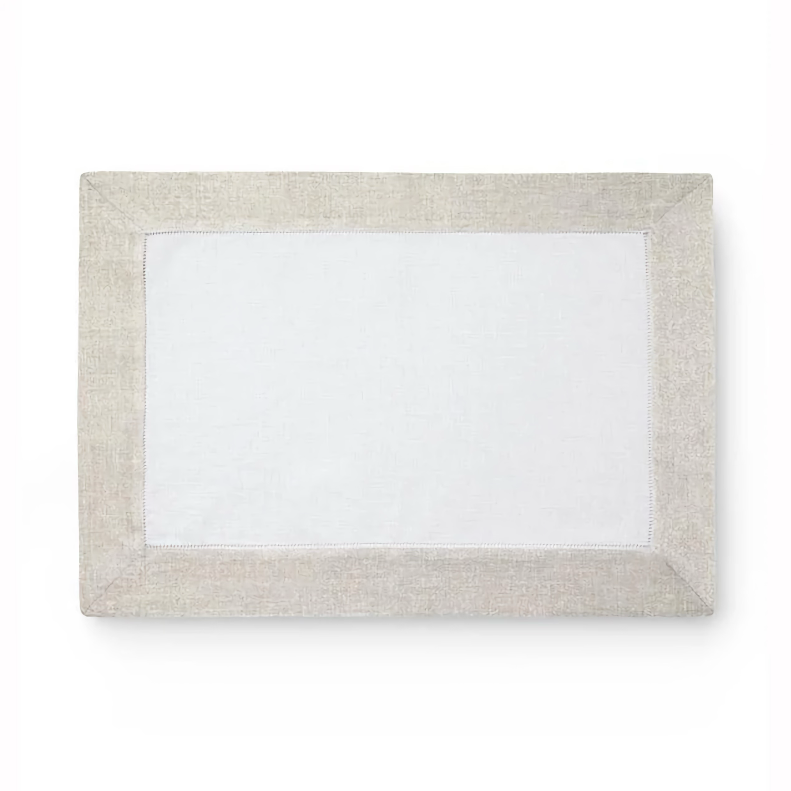 Sferra Filetto Cocktail Napkins in a bar