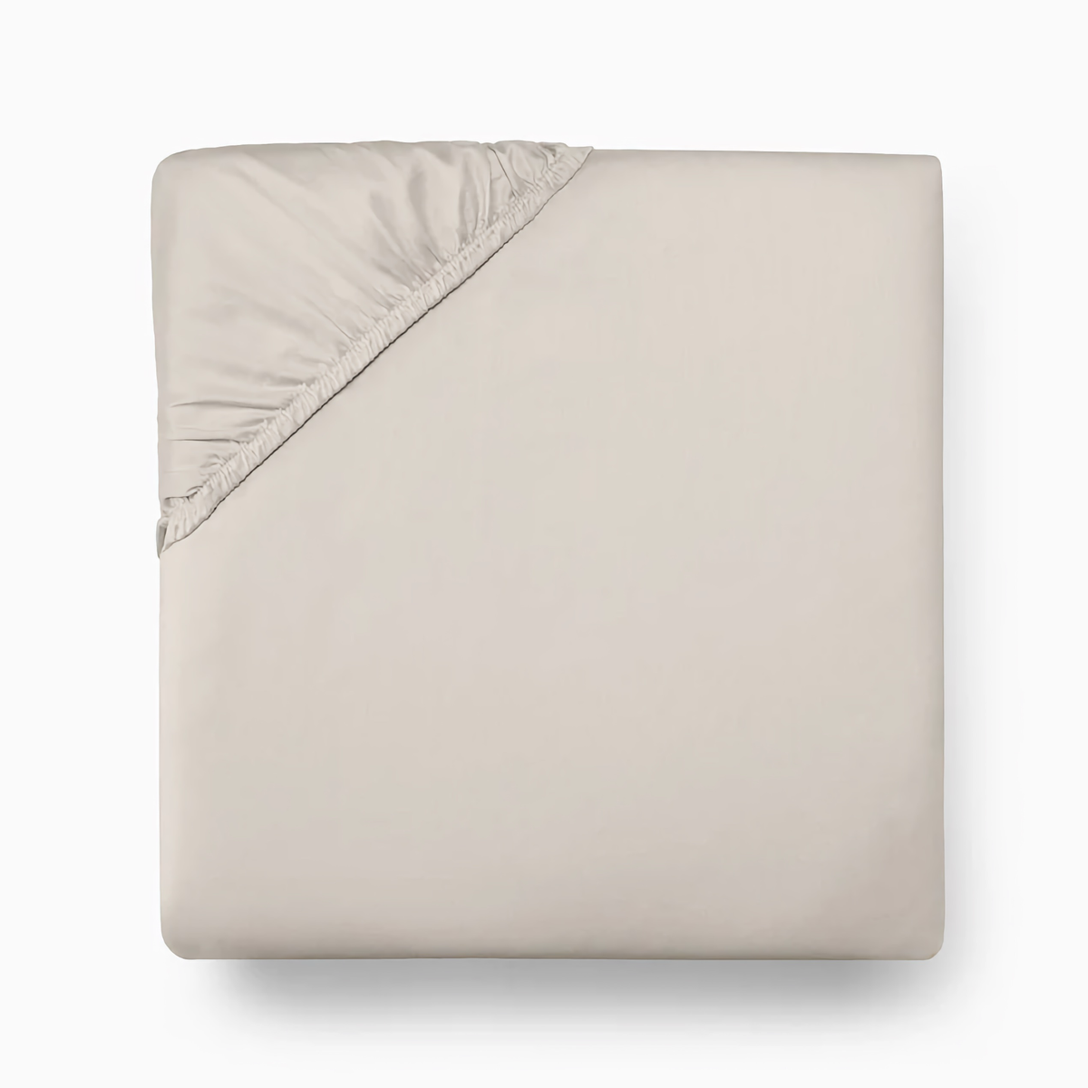 Fitted Sheet of Sferra Giotto Bedding in Color Bone