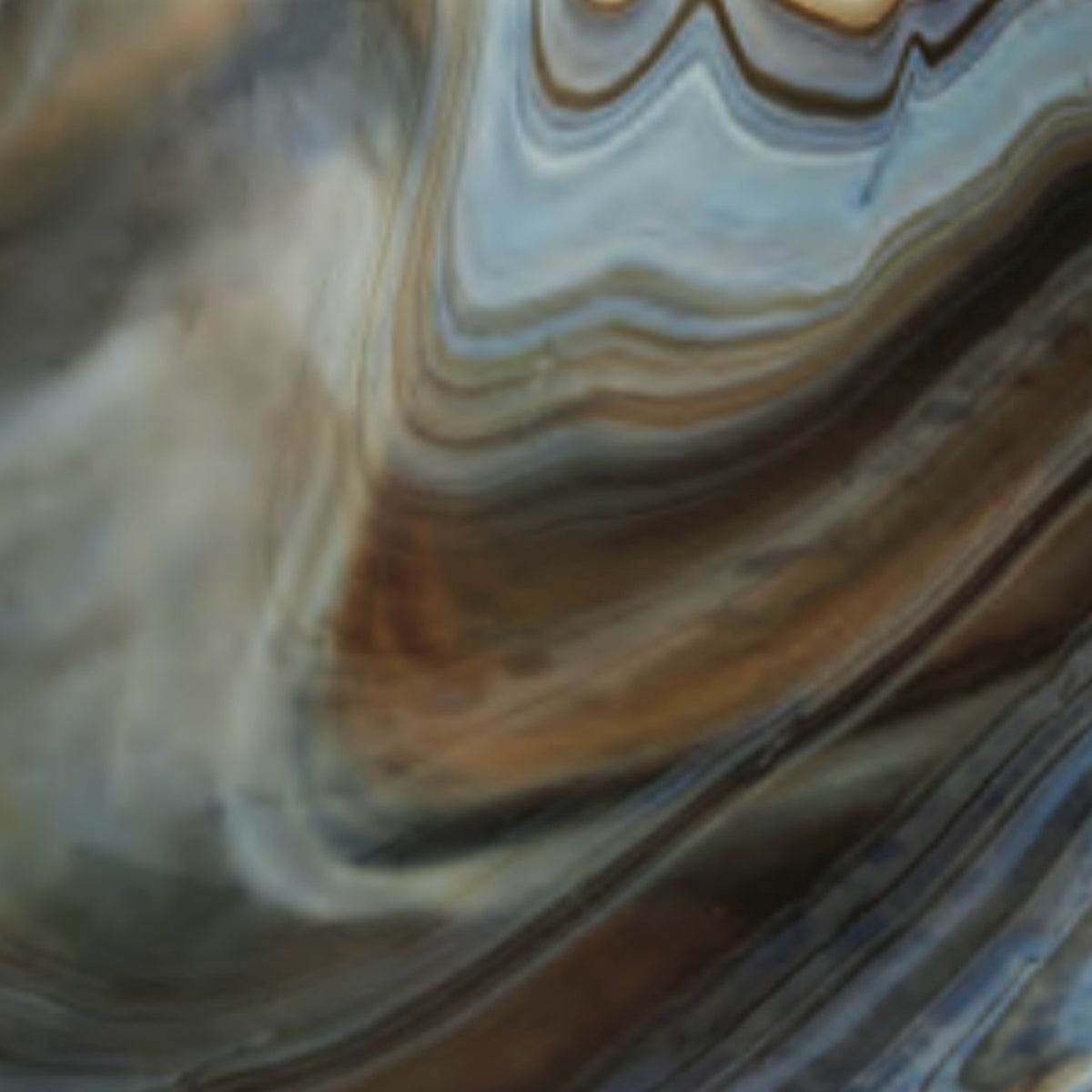 Close-up of Bark Sferra Giove Marbled Votive Holders