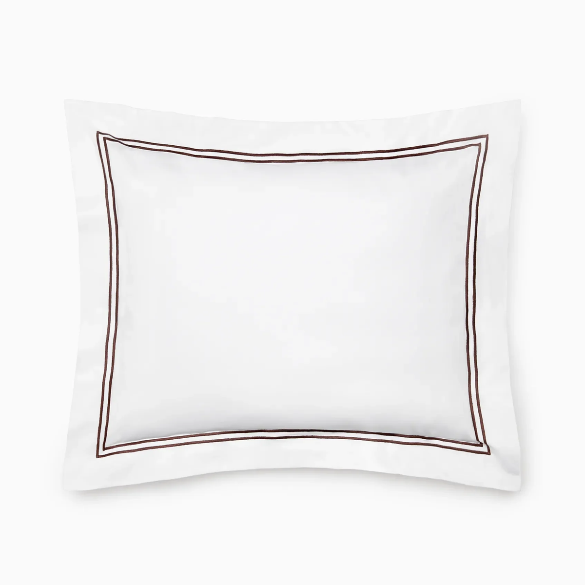 Sham Silo of Sferra Grande Hotel Bedding in White and Mocha