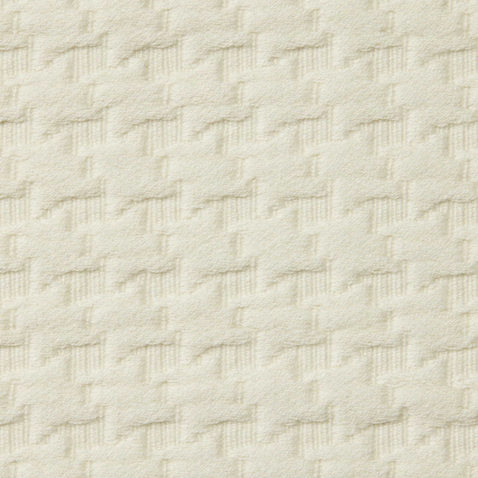 Full View of Sferra Hatteras Bedding with Ivory Swatch Sample