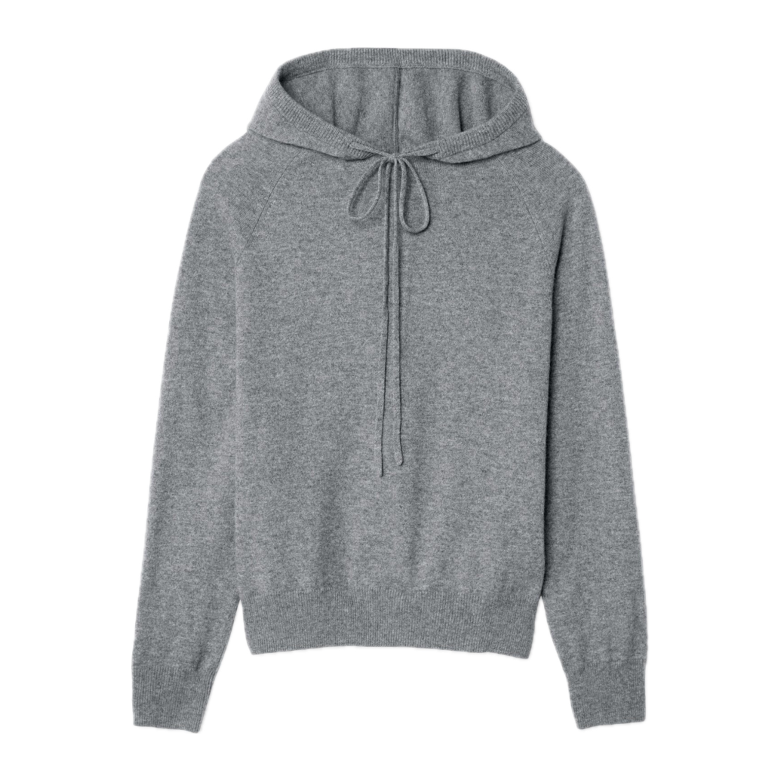 Grey Sferra Intimita Hoodie against White Background