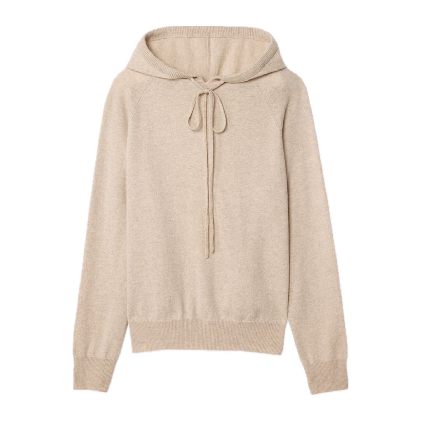 Tan Sferra Intimita Hoodie against White Background