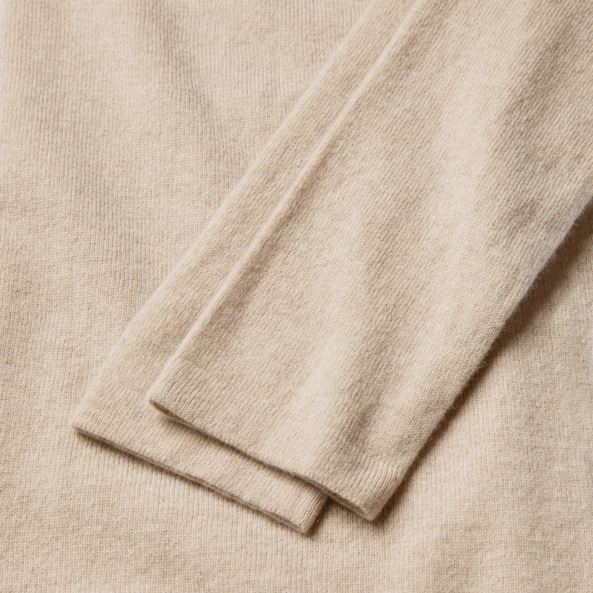 Sleeves Closeup of Tan Sferra Intimita Long Sleeve Top