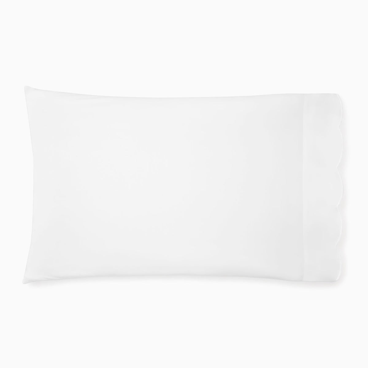 Pillowcase of Sferra Limana Bedding in White/White Color