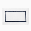 Sferra Lindo Bath Rugs - White/Navy featured image
