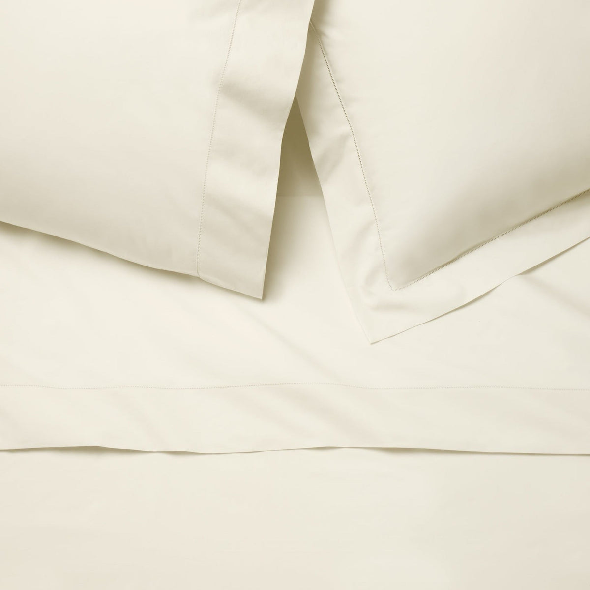 Detailed View of Beige Sferra Luxor Bedding