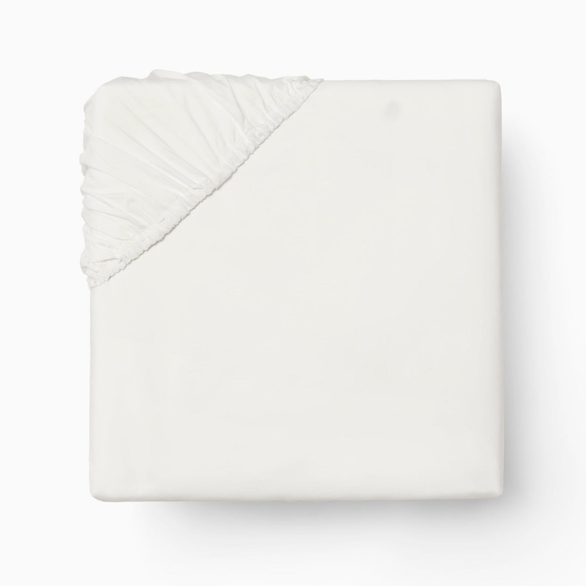 Fitted Sheet of Oyster Sferra Luxor Bedding