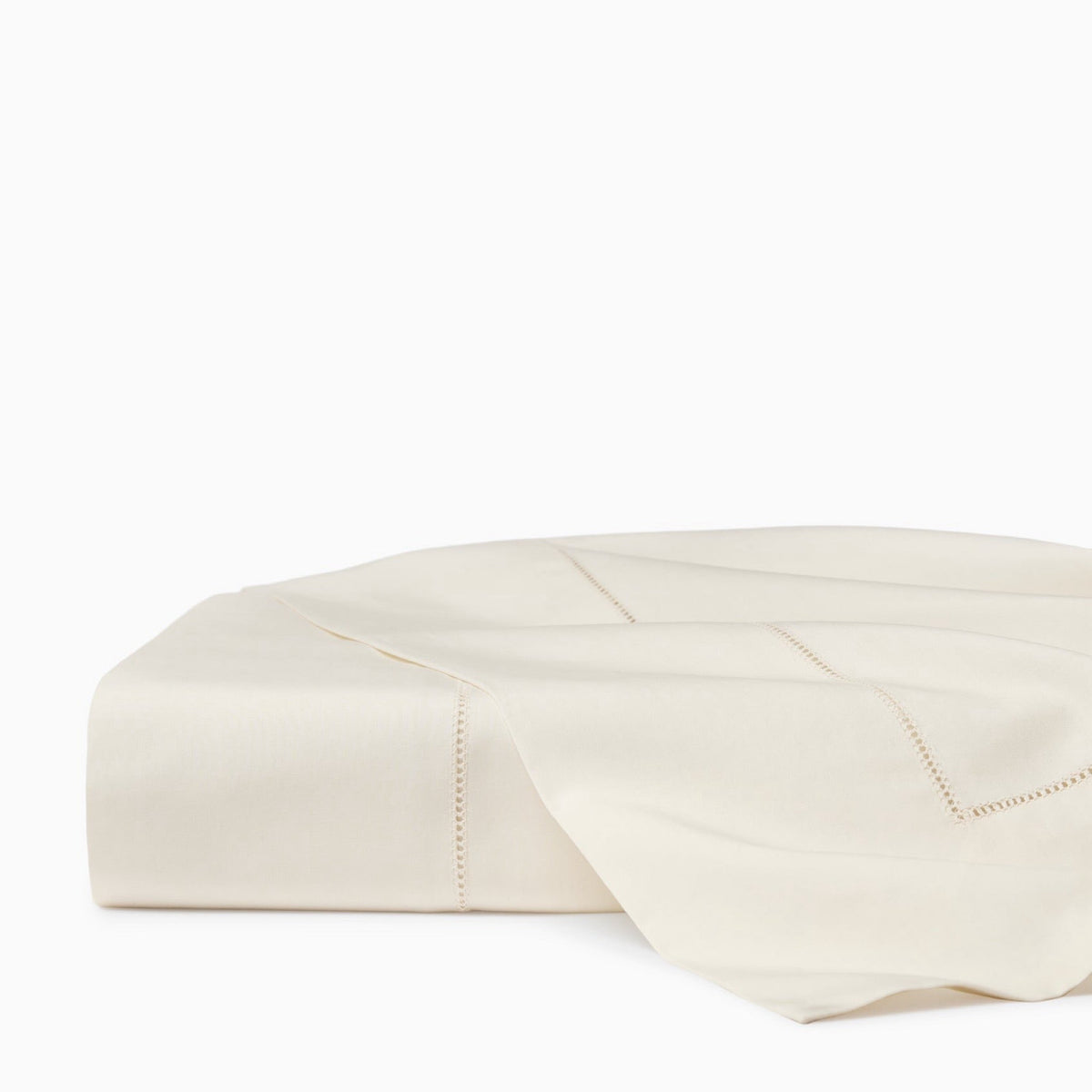 Flat Sheet of Beige Sferra Luxor Bedding