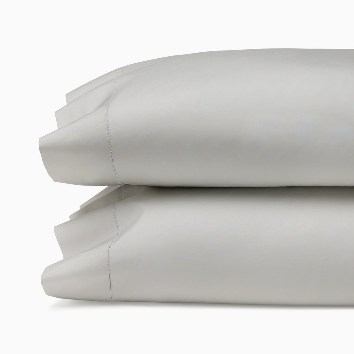 Pillowcases Pair of Silver Sferra Luxor Bedding