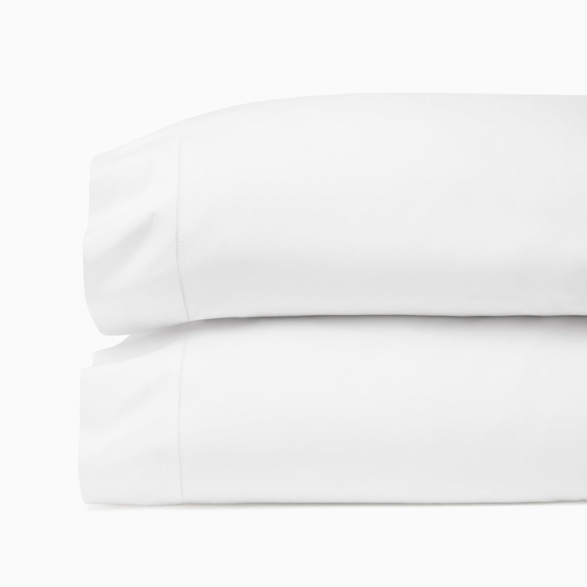 Pillowcases Pair of White Sferra Luxor Bedding