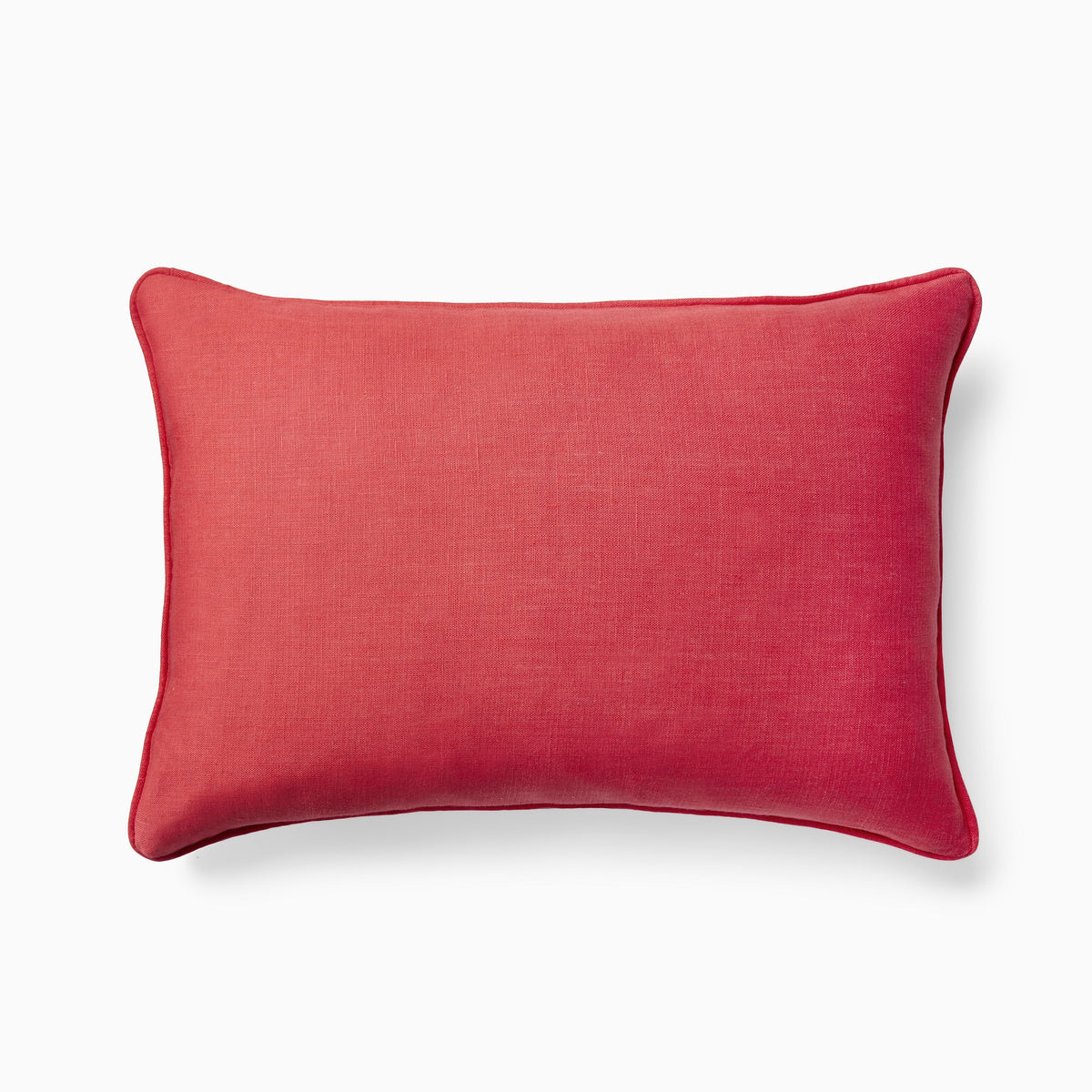 Clear Image of Sferra Manarola Decorative Pillow in Crimson/Poppy Back