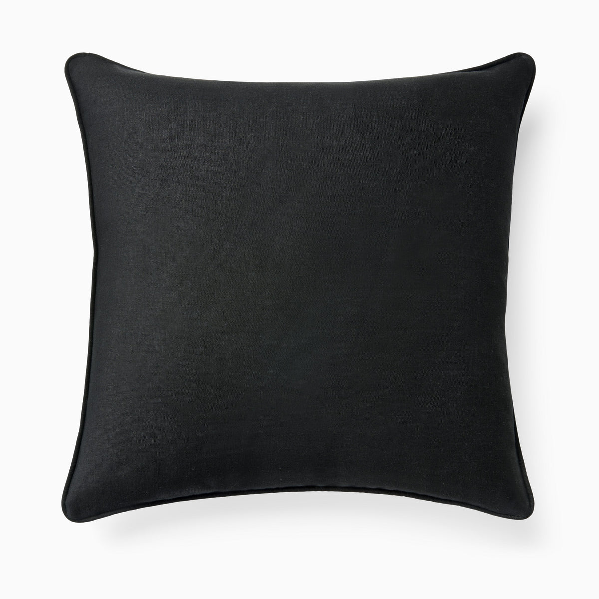 Clear Image of Sferra Manarola Decorative Pillow in Natural/Black Back
