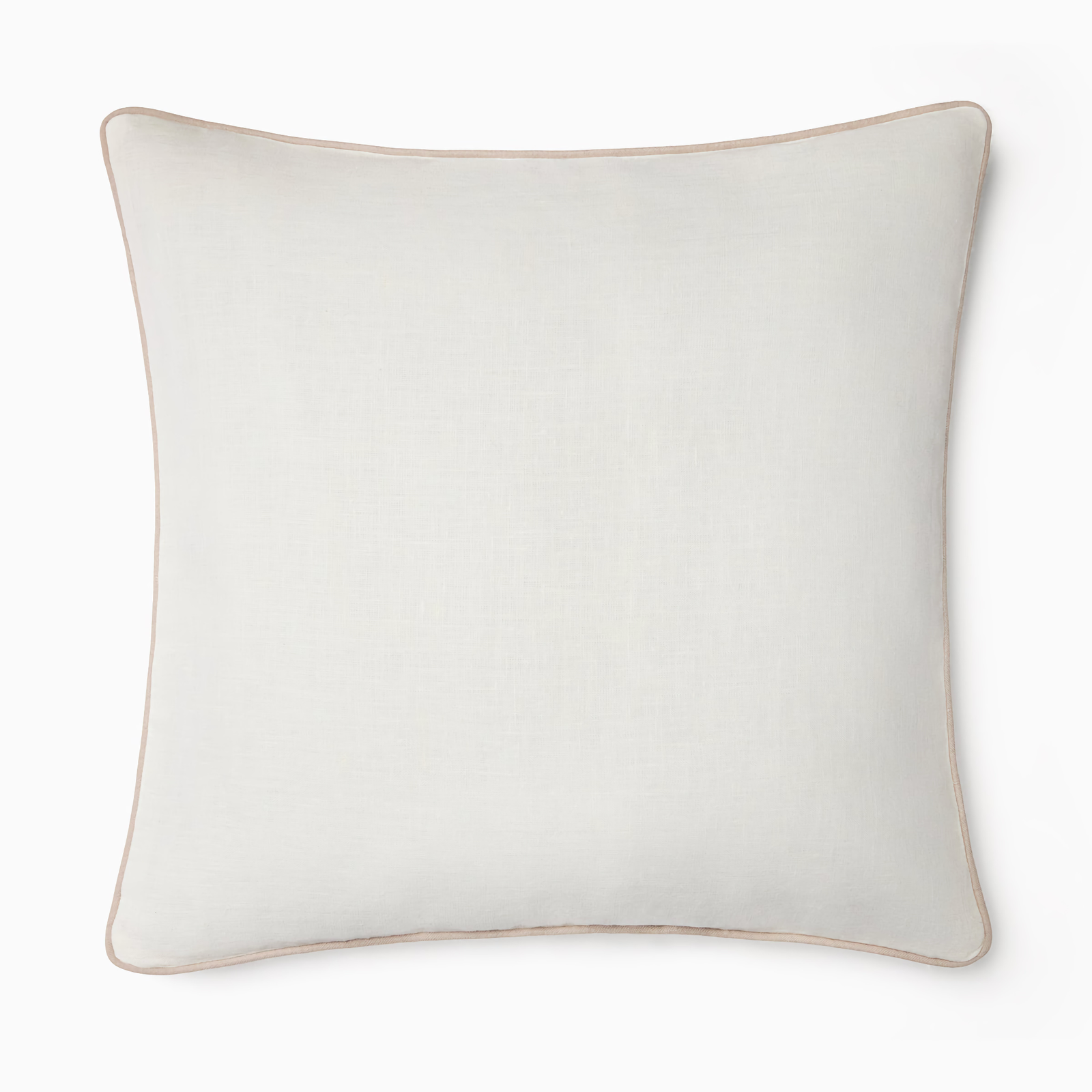 Sferra Manarola 20x20 Decorative Pillow in Oyster and Putty