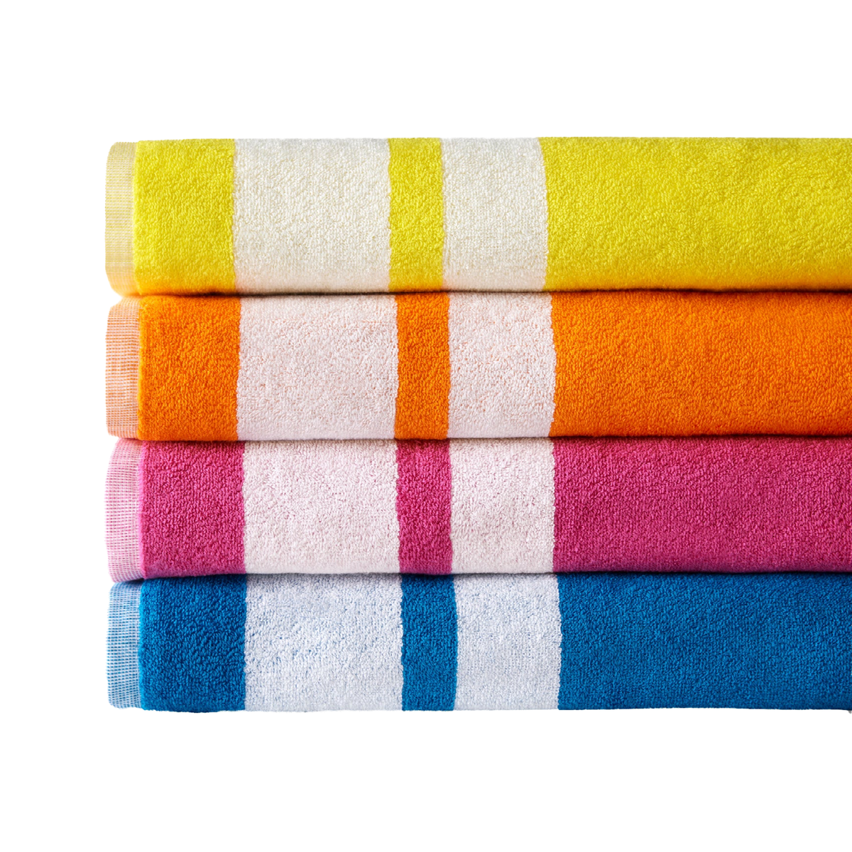 Sferra Mareta Beach Towels New Colors Stack