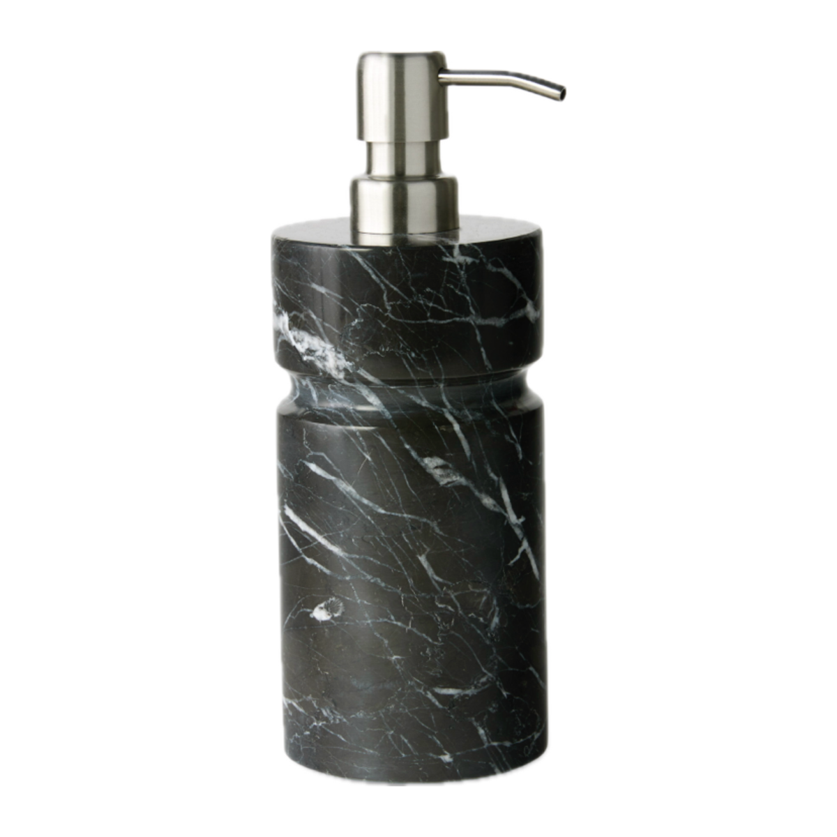 Soap Dispenser from Sferra Marquina Marble Bath Accessories