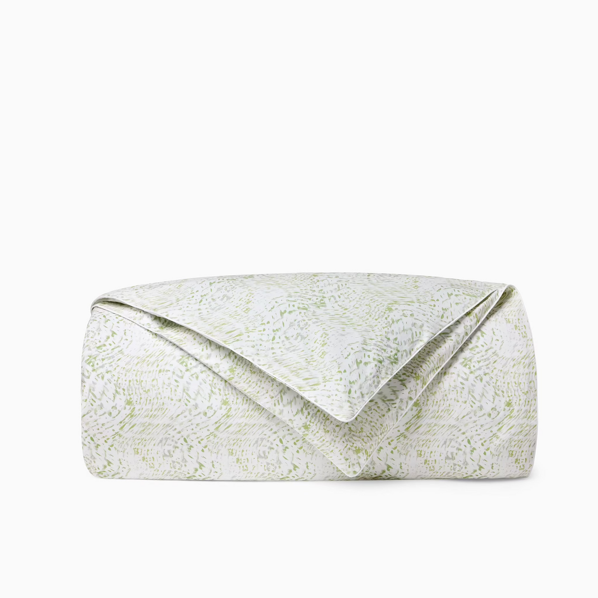 Duvet Cover of Apple color Sferra Meloria Bedding