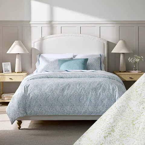 Sferra Meloria Duvet Cover and Shams - Apple featured image