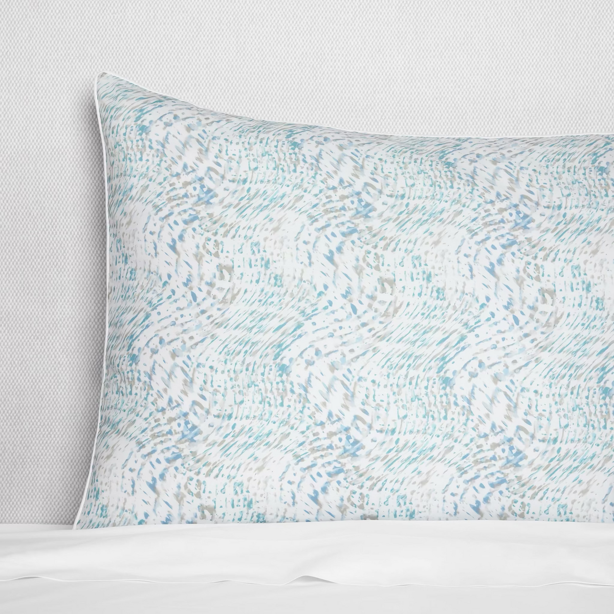 Sham of Ocean color Sferra Meloria Bedding