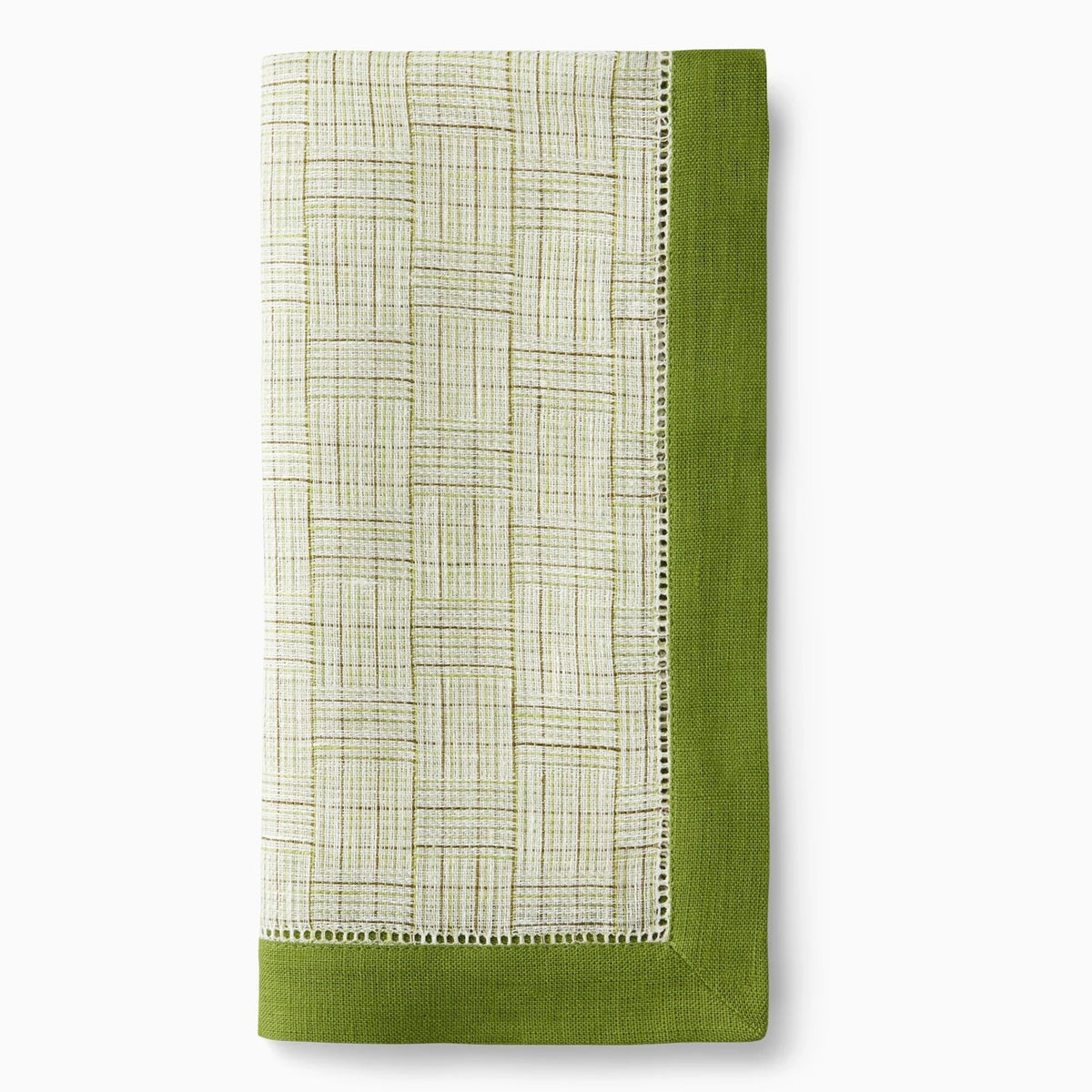 Silo Image of Sferra Mikelina Table Linens in Color Fern